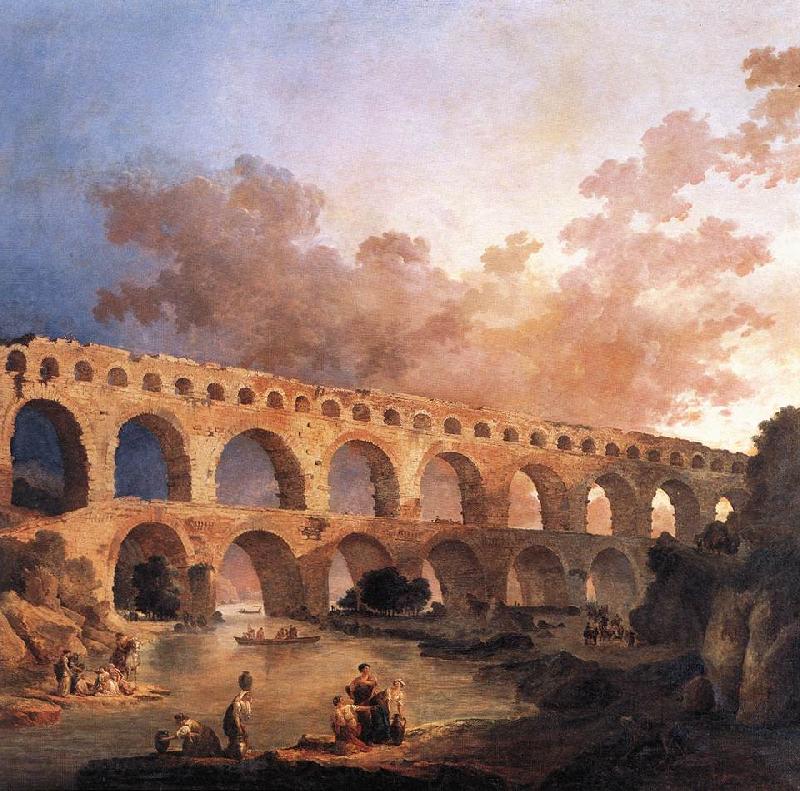 ROBERT, Hubert The Pont du Gard AF